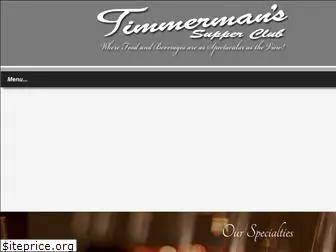 timmermanssupperclub.com