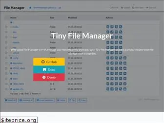 tinyfilemanager.github.io