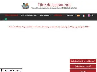 titredesejour.org