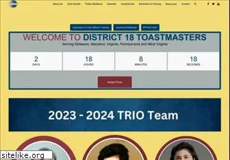 toastmasters-d18.org