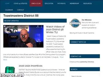 toastmasters-d58.org