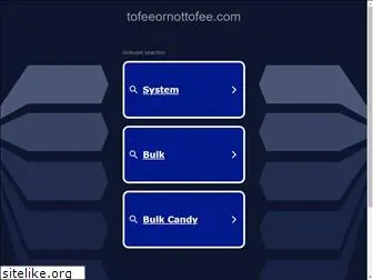 tofeeornottofee.com