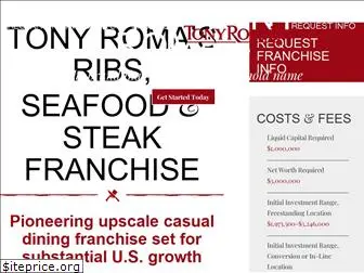 tonyromasfranchise.com