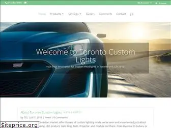 torontocustomlights.com