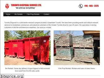 torontodisposal.com