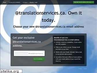 translationservices.ca