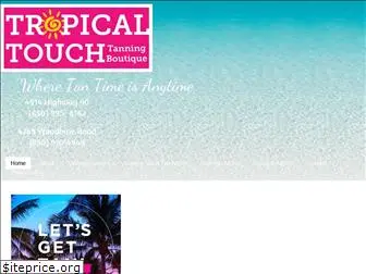 tropicaltouchtanning.com