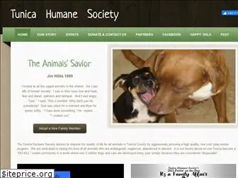 tunicahumanesociety.com