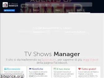 tvshowsmanager.com