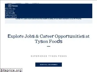 tysonfoodscareers.com