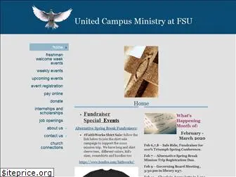 unitedcampusministryatfsu.org