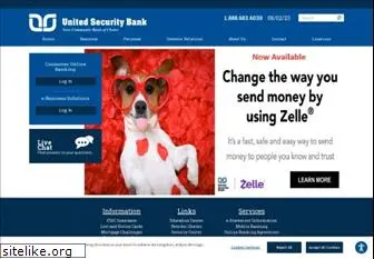 unitedsecuritybank.com