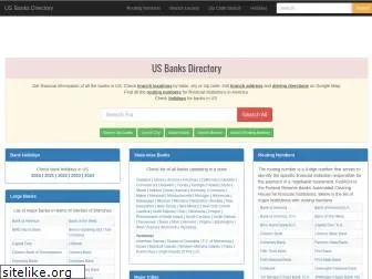 usbanksdirectory.com