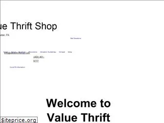 valuethriftshop.com