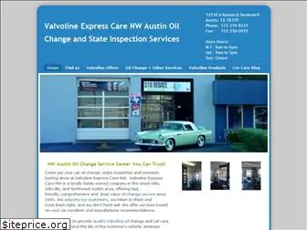 valvolineaustin.com