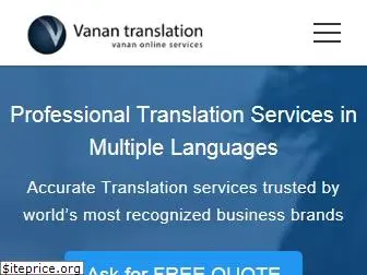 vanantranslation.com