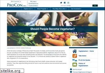 vegetarian.procon.org