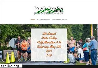 violavalleyhalfmarathon.com