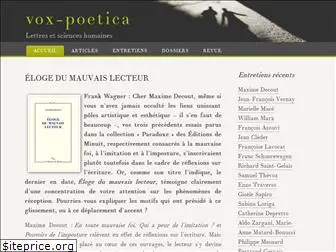 vox-poetica.net