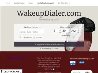 wakeupdialer.com