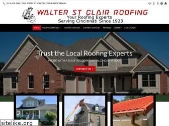 walterstclairroofing.com