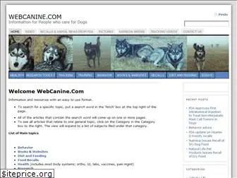 webcanine.com