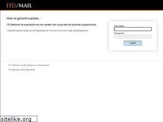 webmail.itu.edu.tr