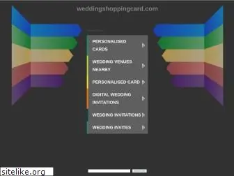 weddingshoppingcard.com