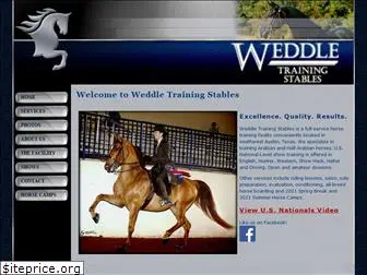 weddleshowhorse.com