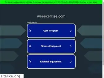 weeexercise.com