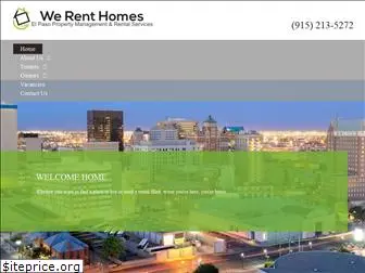 werenthomeselpaso.com