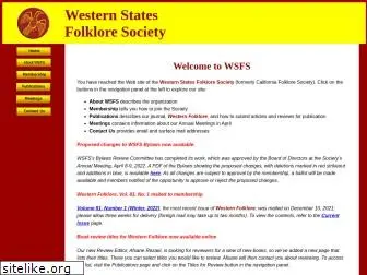 westernfolklore.org