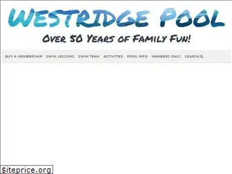 westridgepool.org