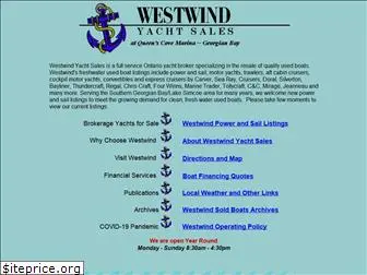 westwindyachtscanada.com