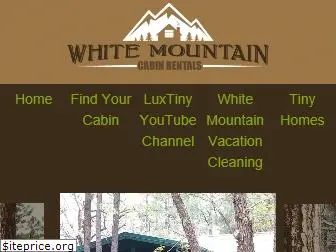 whitemountaincabinrentals.com