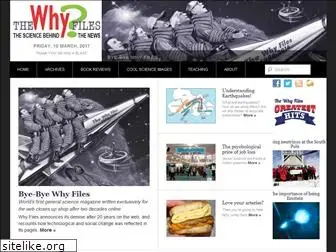 whyfiles.net