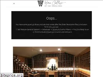 winecellarsofthecarolinas.com