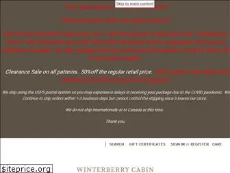 winterberrycabin.com