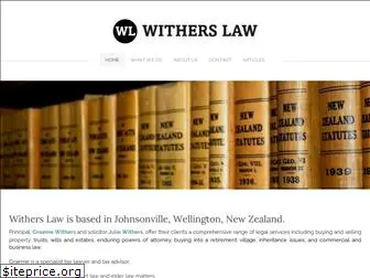witherslaw.co.nz