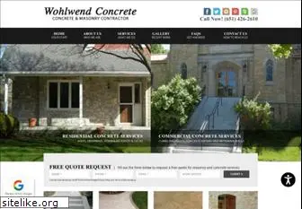 wohlwendconcrete.com