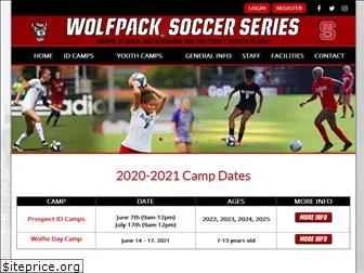 wolfpacksoccerseries.com