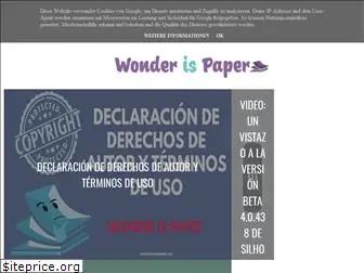 wonderispaper.com