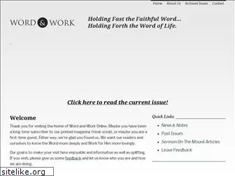 wordandwork.org