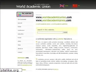worldacademicunion.com