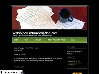 worshipdrumtranscription.com