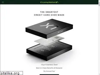 x1creditcard.com