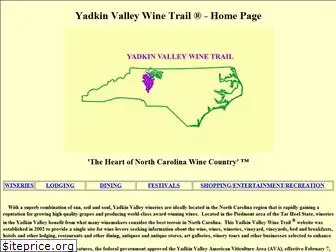 yadkinvalleywinetrail.com