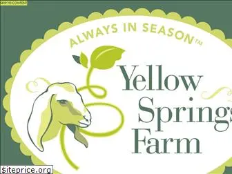 yellowspringsfarm.com