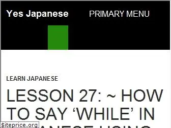 yesjapanese.com