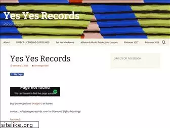 yesyesrecords.com